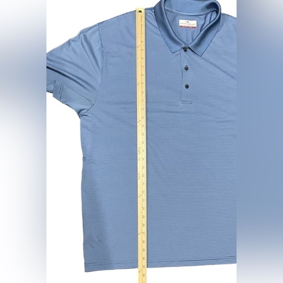 Men’s Grand Slam Regatta Blue Stripe Performance Polo XXL Excellent Condition - Picture 13 of 15